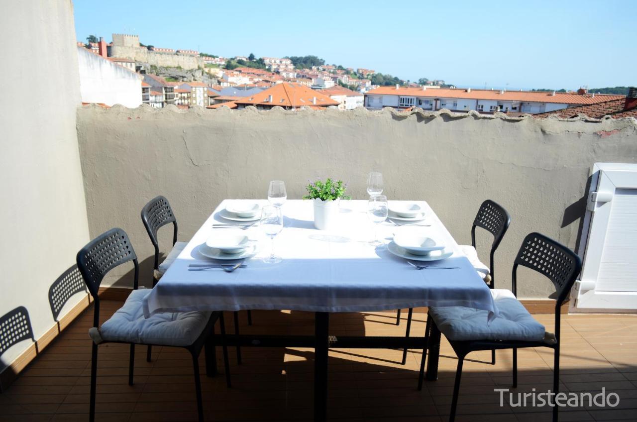 Appartamento Duplex Pleamar - Gran Terraza En El Centro San Vicente De La Barquera Esterno foto